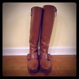 Nine West Callout Riding Boots; 8.5M